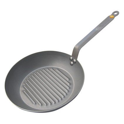 Grilovací pánev MINERAL B 32 cm, uhlíková ocel, de Buyer