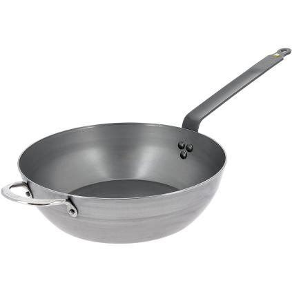 Hluboká pánev MINERAL B 32 cm, uhlíková ocel, de Buyer