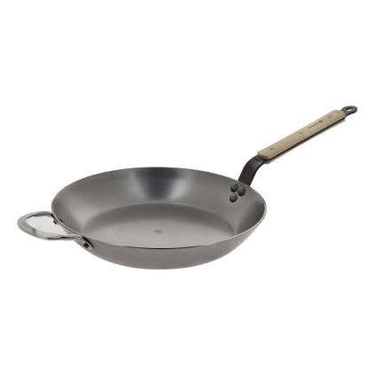 Pánev MINERAL B BOIS 32 cm, uhlíková ocel, de Buyer