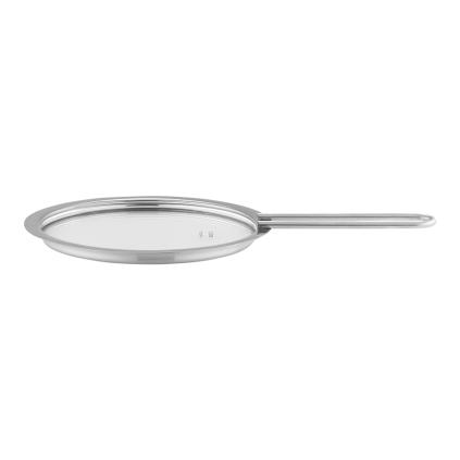 Poklice EVA TRIO 13 cm, plochá, sklo, Eva Trio