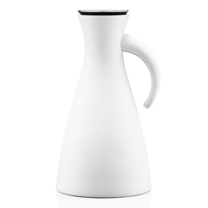 Vakuová termoska O 15,5 cm, 1,0 l matná bílá Eva Trio