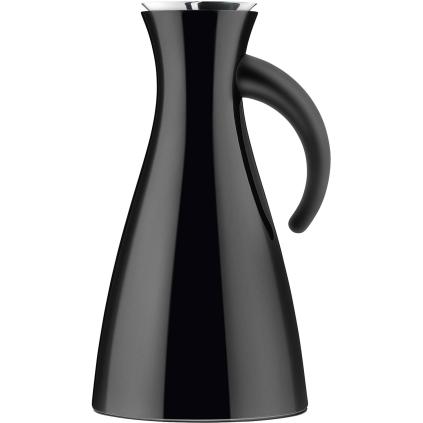 Vakuová termoska O 15,5 cm, 1,0 l černá Eva Trio