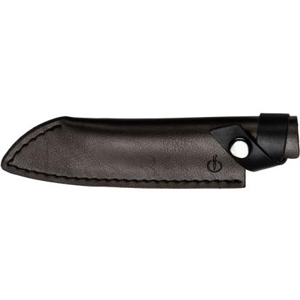 Ochranné pouzdro na nůž LEATHER 14 cm, na Santoku nůž , kůže, Forged