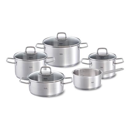 Sada hrnců VISEO, sada 5 ks, nerez, Fissler