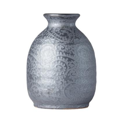 Láhev na saké BLACK SCROLL 300 ml, MIJ