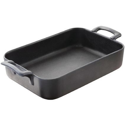 Zapékací mísa BELLE CUISINE 450 ml, obdélník, matná černá, REVOL