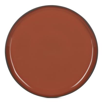 Jídelní talíř CARACTERE, skořicová Cinnamon, REVOL