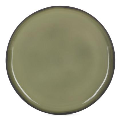 Jídelní talíř CARACTERE, khaki Cardamon, REVOL