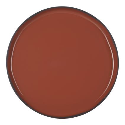 Jídelní talíř CARACTERE, velký, skořicová Cinnamon, REVOL