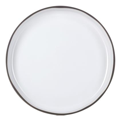 Jídelní talíř CARACTERE GOURMET, bílá White Cumulus, REVOL