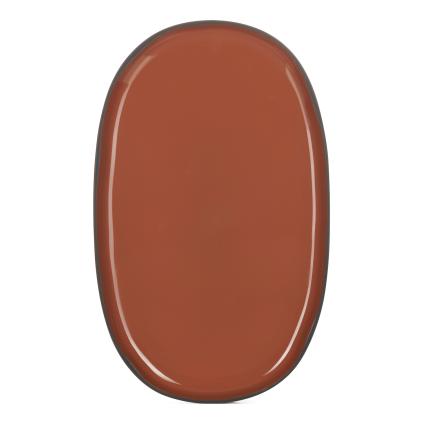 Servírovací talíř CARACTERE, ovál, skořicová Cinnamon, REVOL