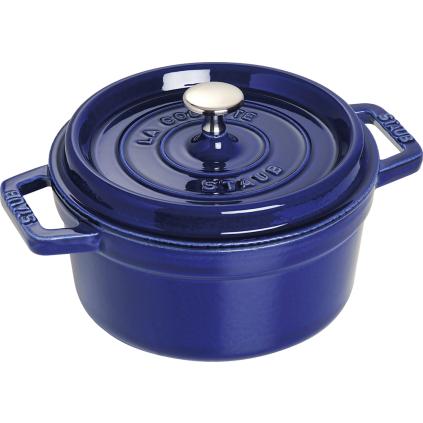 Hrnec 22 cm, 2,6 l, tmavě modrá, litina, Staub