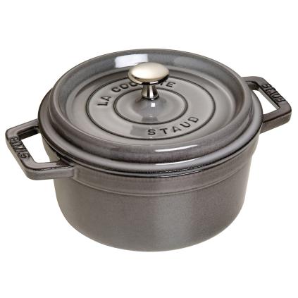 Hrnec COCOTTE 26 cm, 5,2 l, grafitově šedá, litina, Staub