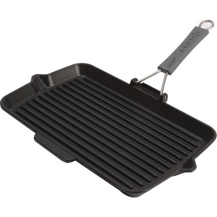 Litinový gril obdélníkový 34 x 21 cm Staub