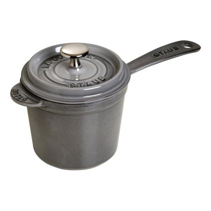 Rendlík 14 cm, 1,2 l, grafitově šedá, litina, Staub