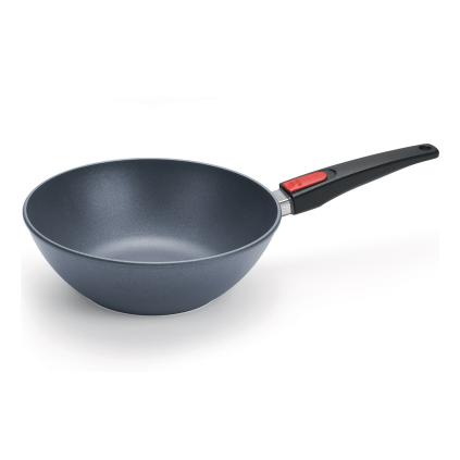 Wok DIAMOND LITE 26 cm, s odnímatelnou rukojetí, titan, WOLL