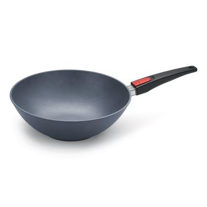 Wok DIAMOND LITE 30 cm, s odnímatelnou rukojetí, titan, WOLL