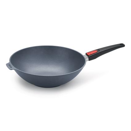 Wok DIAMOND LITE 32 cm, s odnímatelnou rukojetí, titan, WOLL