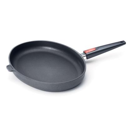 Pánev na ryby TITANIUM NOWO 38 x 28 cm, na indukci, s odnímatelnou rukojetí, titan, WOLL