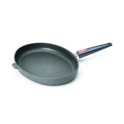 Pánev na ryby TITANIUM NOWO 38 x 28 cm, s odnímatelnou rukojetí, titan, WOLL
