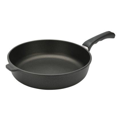 Hluboká pánev TITANIUM NOWO 24 cm, na indukci, titan, WOLL