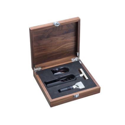 Sada příslušenství k vínu SOMMELIER SET BARIC , dárková sada v dřevěném boxu, WMF