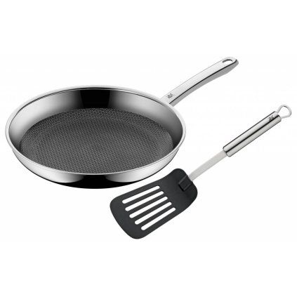 Pánev PROFIRESIST 28 cm, s obracečkou, nerez + nepřilnavá, WMF