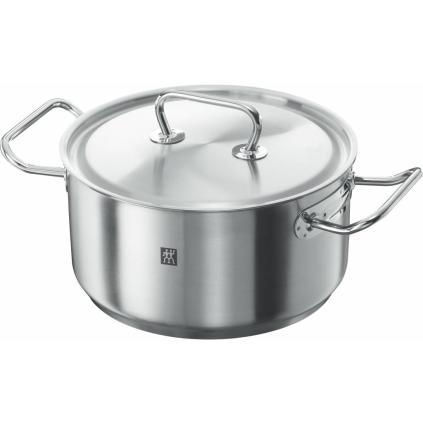 Kastrol TWIN CLASSIC 24 cm, 4,5 l, mat, nerez, ZWILLING