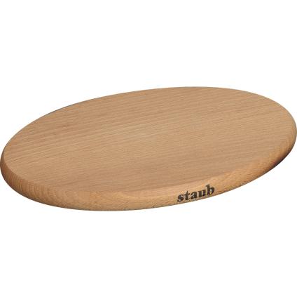 Dřevěná podložka pod hrnce s magnetickým jádrem 15 x 11 cm Staub