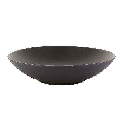Hluboký talíř EQUINOXE 24 cm, matná černá, REVOL
