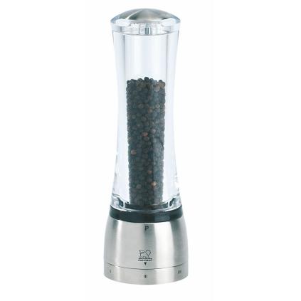 149882 mlynek na pepr daman brouseny nerez s plastem 21 cm peugeot