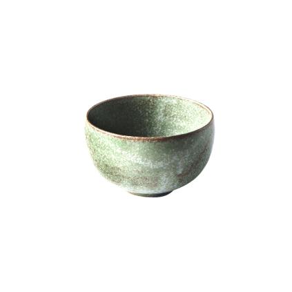 Jídelní miska GREEN FADE 11 cm, ve tvaru U, zelená, MIJ