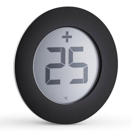 Venkovní teploměr 8 cm, digitální, černá, Eva Solo