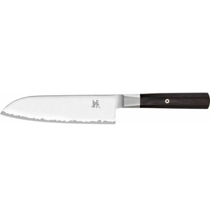 Japonský nůž SANTOKU 4000FC 18 cm, univerzální, MIYABI