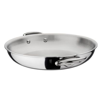 Servírovací pánev M’COOK 28 cm, s nerezovými uchy, nerezová, Mauviel