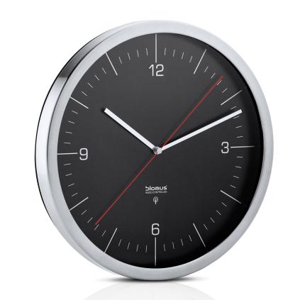 Nástěnné hodiny CRONO 30,5 cm, černá, Blomus