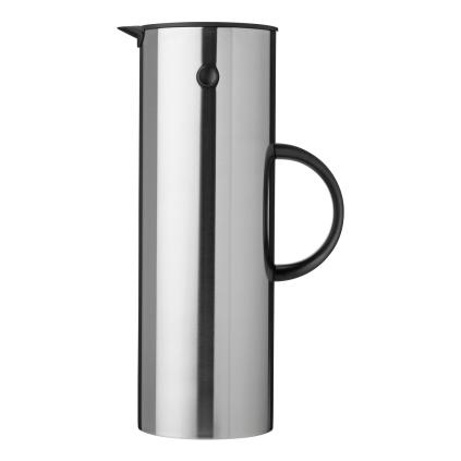 Vakuový džbán EM77 1 l, stříbrná, nerezová ocel, Stelton