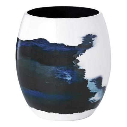 Váza STOCKHOLM AQUATIC 16 cm, modrá, hliník, Stelton