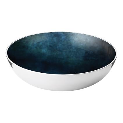 Servírovací mísa STOCKHOLM HORIZON 40 cm, stříbrná, hliník, Stelton