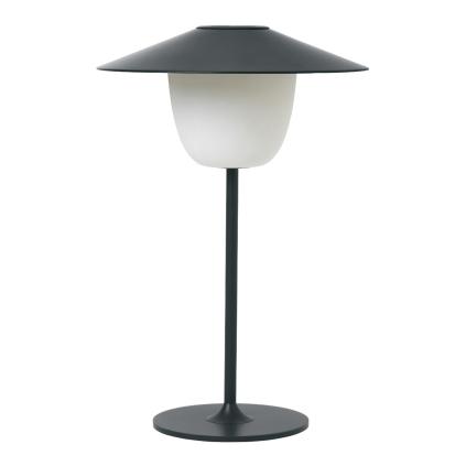 Přenosná stolní lampa ANI LAMP, LED, tmavě šedá, Blomus