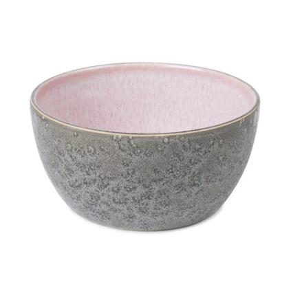 169310 servirovaci miska bitz seda ruzova 14 cm