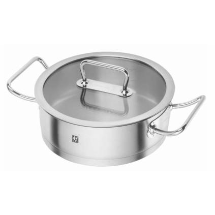 Kastrol PRO 24 cm, 3 l, nerez, ZWILLING