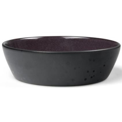 169661 servirovaci misa bitz cerna fialova 18 cm