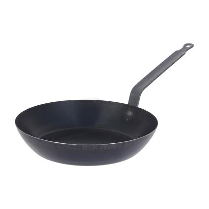 Pánev LA LYONNAISE BLUE CARBON 32 cm, uhlíková ocel, de Buyer