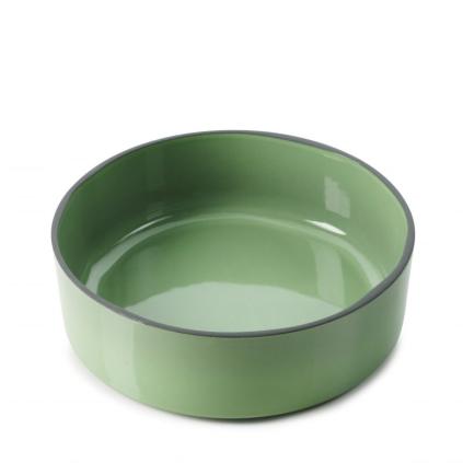 Hluboký talíř CARACTERE 17 cm, s vysokým okrajem, zelená, REVOL