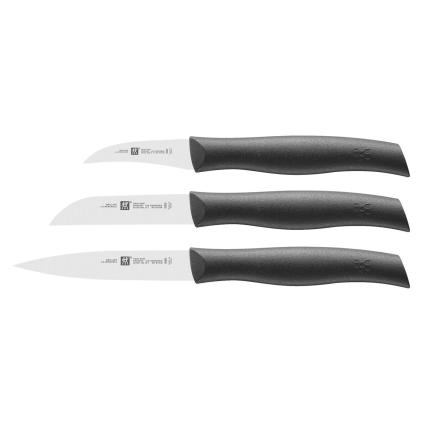 Sada nožů TWIN GRIP, sada 3 ks, černá, ZWILLING