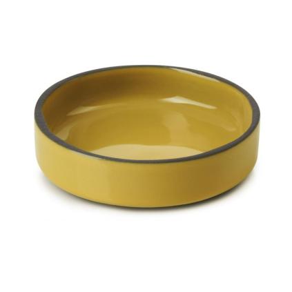 Jídelní miska CARACTERE 7 cm, hořčicová, REVOL
