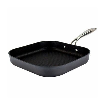 Grilovací pánev NEVERSTICK3 28 cm, nepřilnavá, Eaziglide