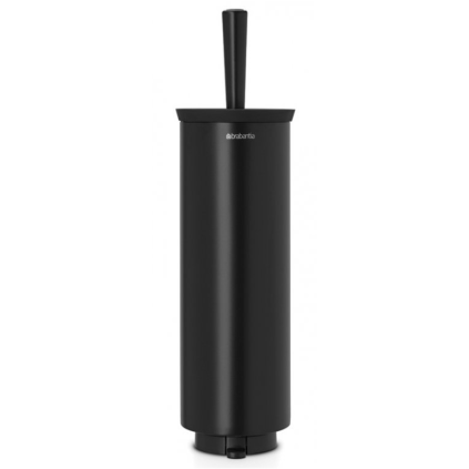 178442 wc stetka s drzakem brabantia cerna 1