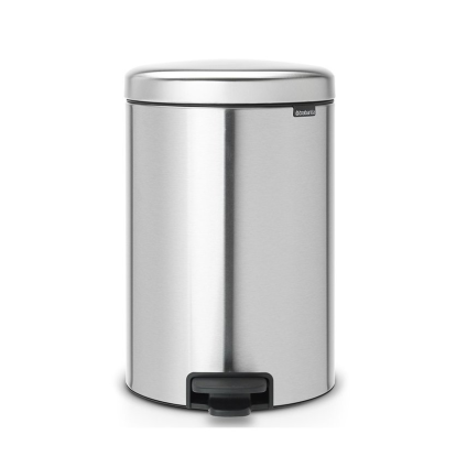 178664 pedalovy odpadkovy kos otiskuvzdorny newlcon brabantia matny ocelovy 20 l 1